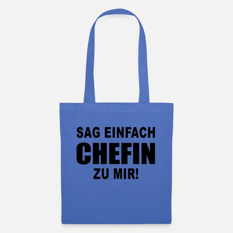 chefin - Stoffbeutel - Hellblau