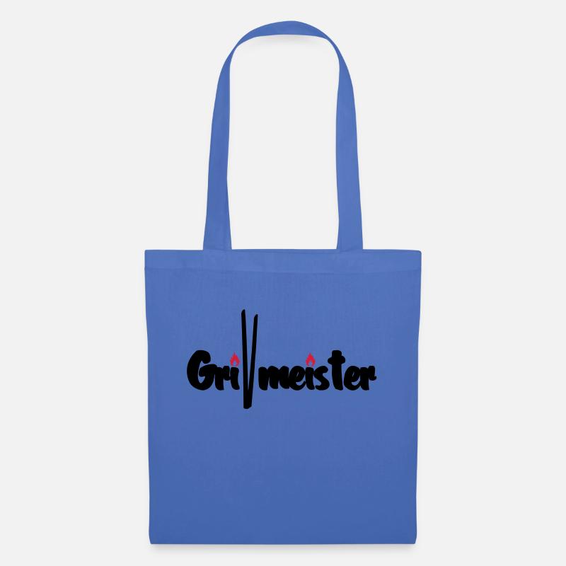 Grillmeister - Stoffbeutel - Hellblau