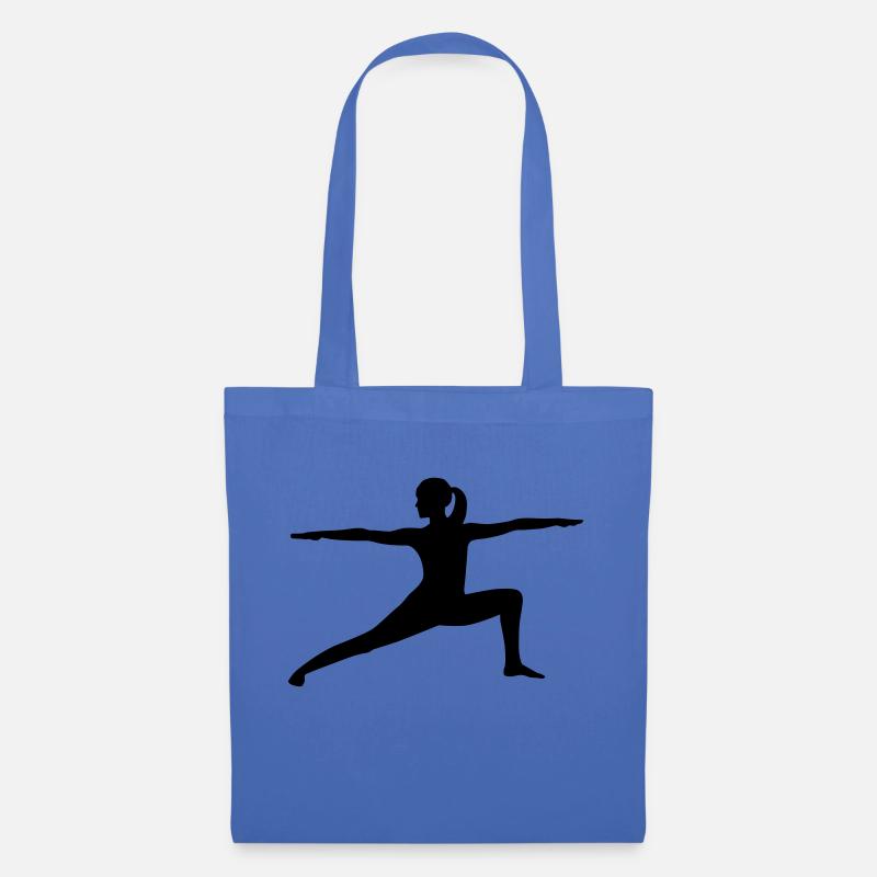 Yoga - Stoffbeutel - Hellblau
