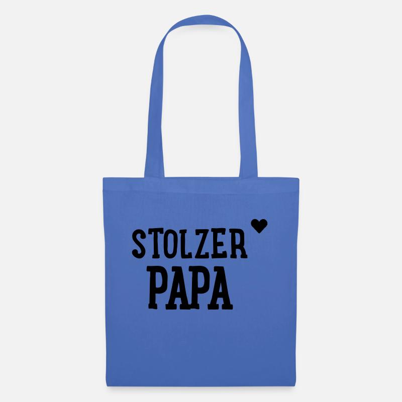 Stolzer Papa - Stoffbeutel - Hellblau