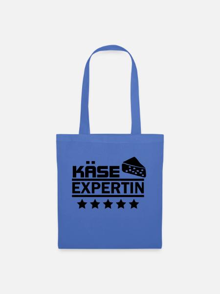 Käse expertin - Stoffbeutel - Hellblau