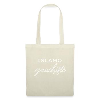Islamo-gauchiste - blanc - Sac en tissu - nature - Devant