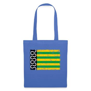 De Wolden VINTAGE - Sac en tissu - bleu pâle - Devant