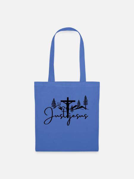 Just Jesus - Stoffbeutel - Hellblau