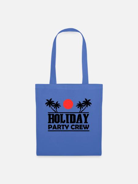 Holiday Party - Stoffbeutel - Hellblau