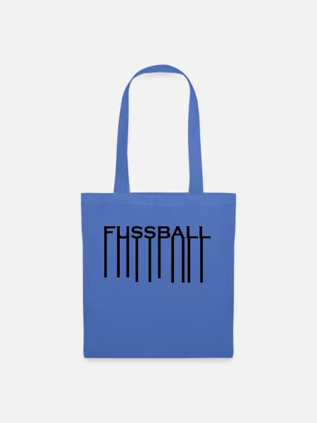 Fußball Soccer - Stoffbeutel - Hellblau