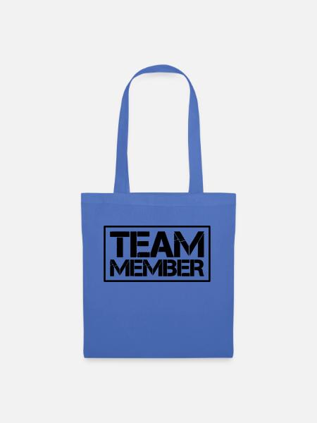 team member - Stoffbeutel - Hellblau