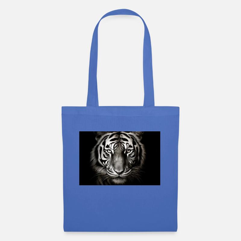 Wild Tiger - Tote Bag - light blue