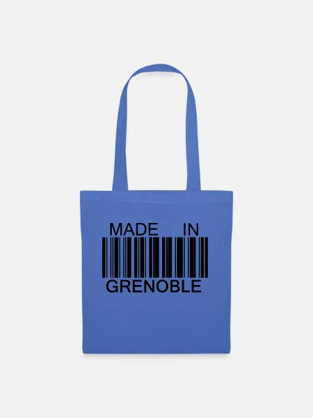 Made in Grenoble - Stoffbeutel - Hellblau