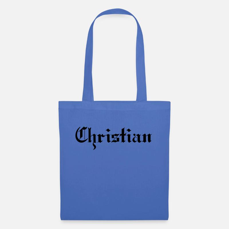 Christian - Stoffbeutel - Hellblau