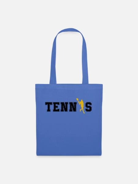 tennis - Stoffbeutel - Hellblau