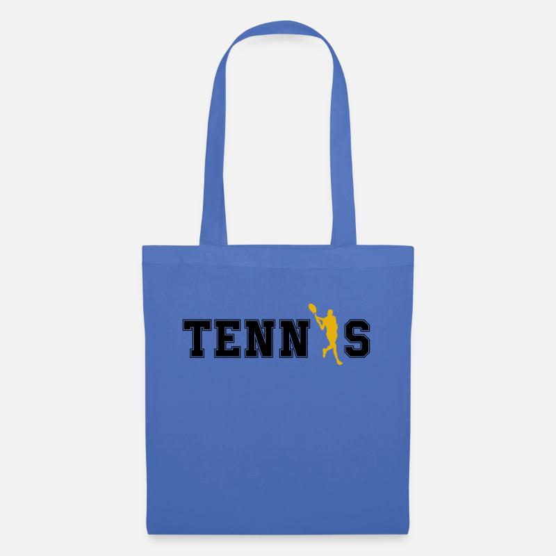 tennis - Stoffbeutel - Hellblau