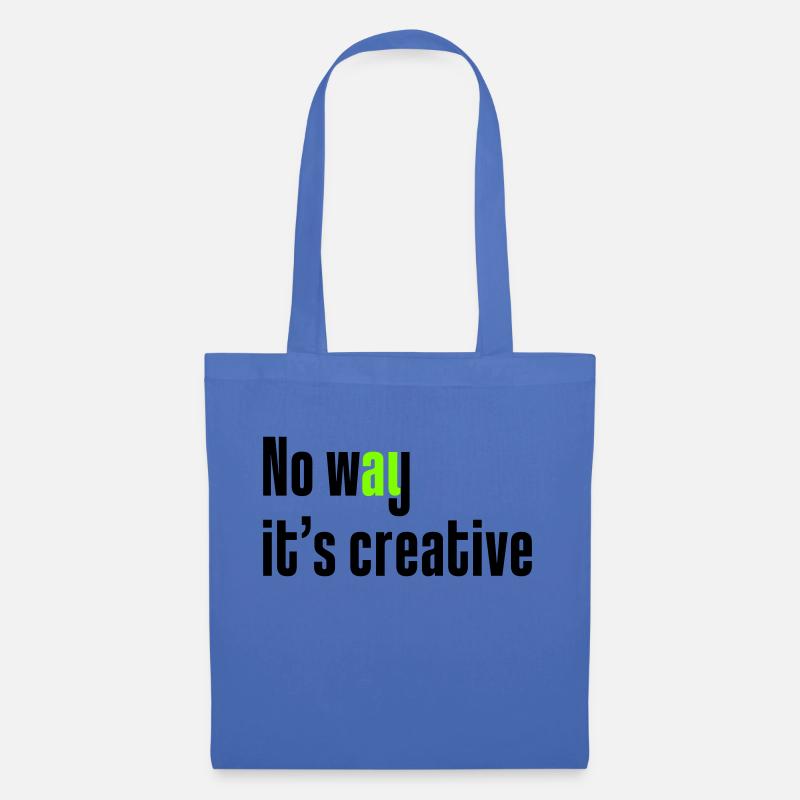 No way it's creative - Tote Bag - light blue
