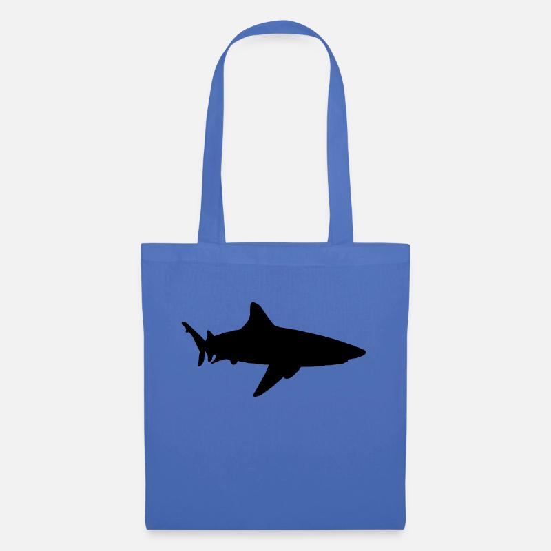 shark animal - Stoffbeutel - Hellblau
