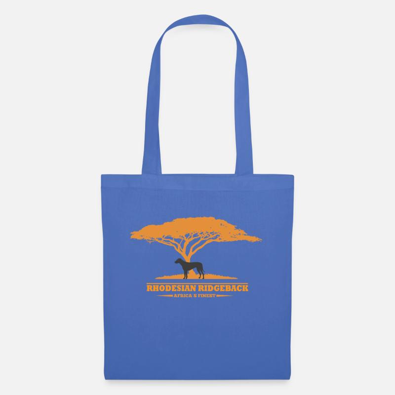 Rhodesian Ridgeback Design - Stoffbeutel - Hellblau