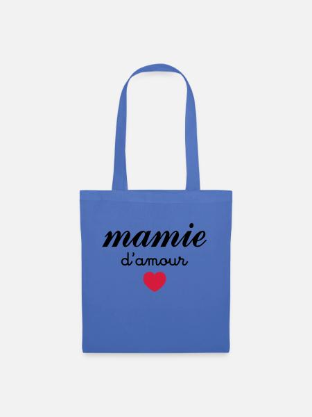 Mamie d'Amour - Sac en tissu - bleu pâle