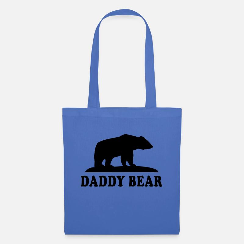 DADDY BEAR - Stoffbeutel - Hellblau