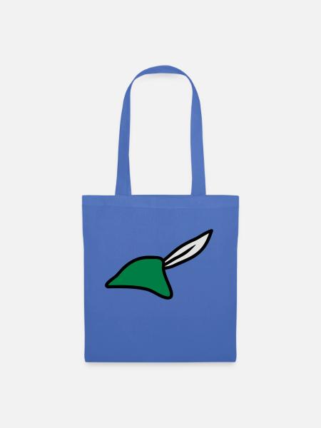 Robin Hood Hat - Stoffbeutel - Hellblau