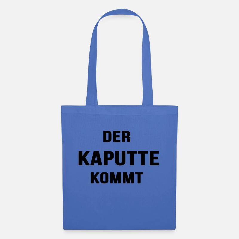 Der Kaputte kommt - Stoffbeutel - Hellblau