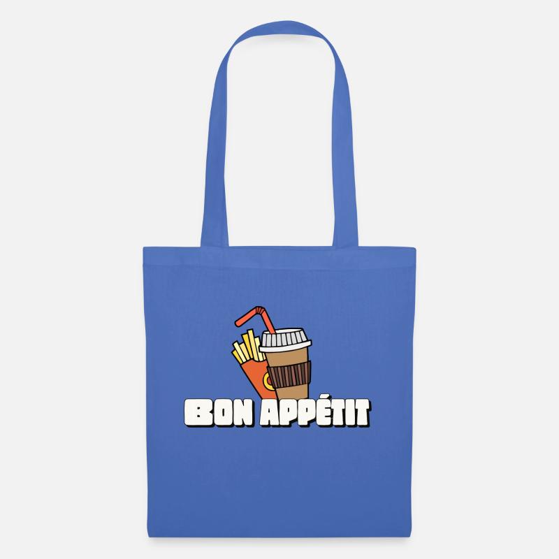 French Expression Bon appétit - Tote Bag - light blue