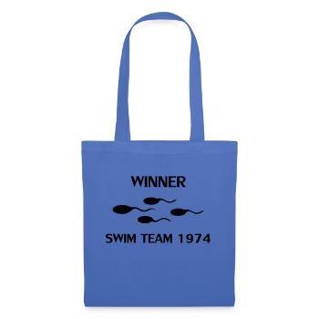 winner swim team 1974 - Tote Bag - light blue - Front