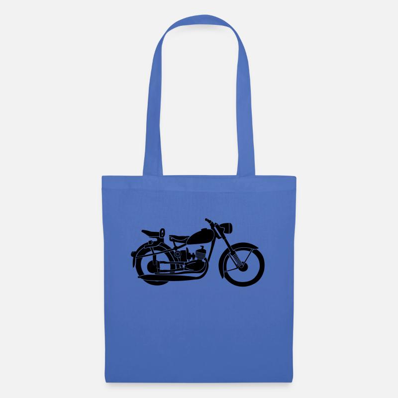 RT MZ Motorrad - Stoffbeutel - Hellblau