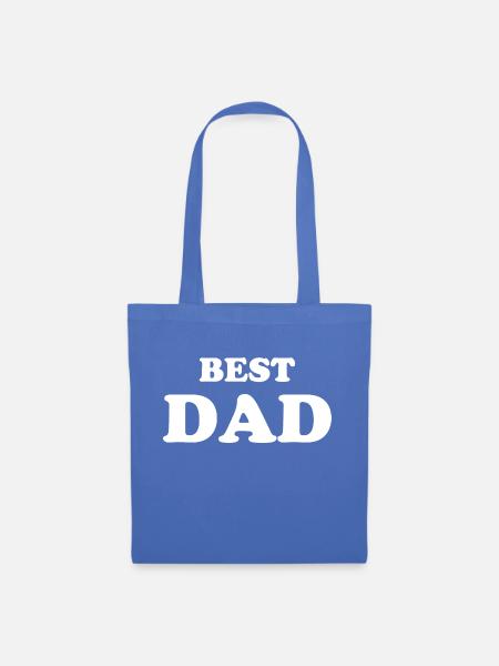 best dad - Stoffbeutel - Hellblau