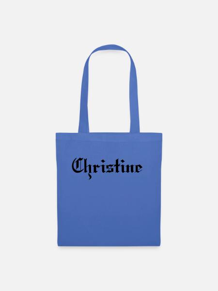 Christine - Stoffbeutel - Hellblau