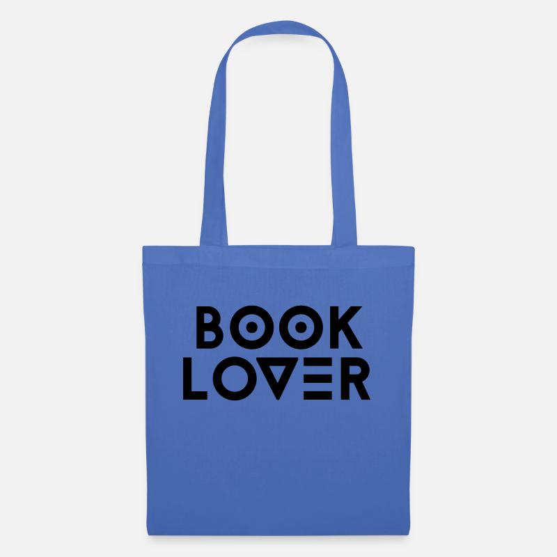 booklover - Stoffbeutel - Hellblau