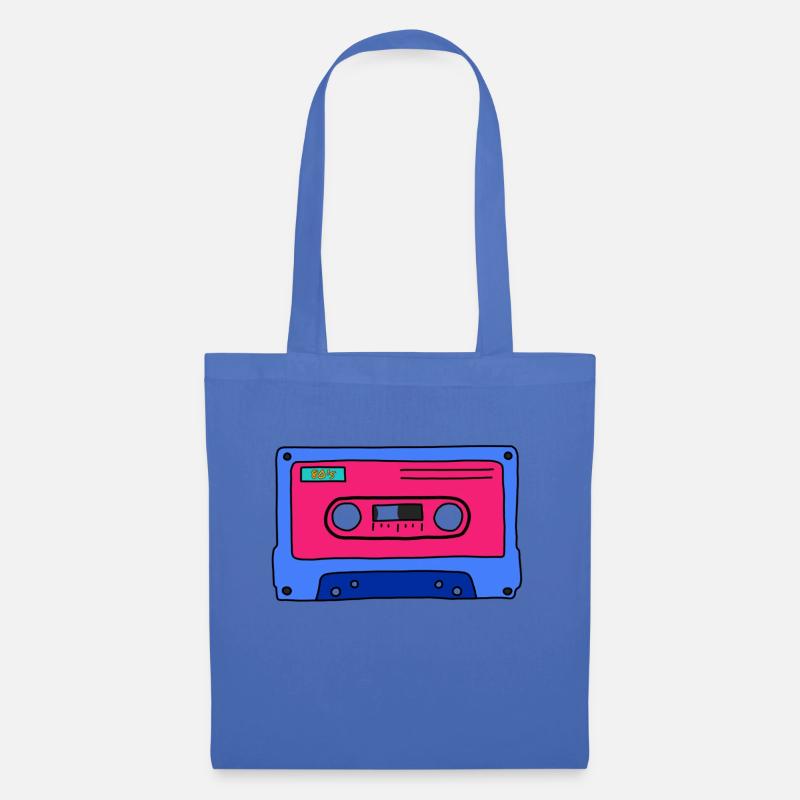 Kassette - Stoffbeutel - Hellblau