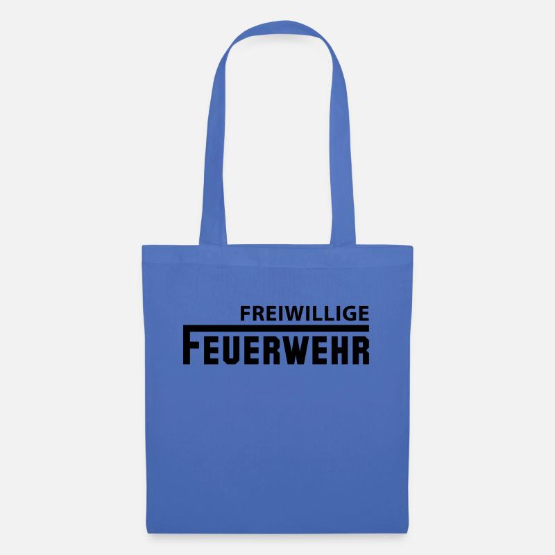 Freiwillige Feuerwehr - Stoffbeutel - Hellblau