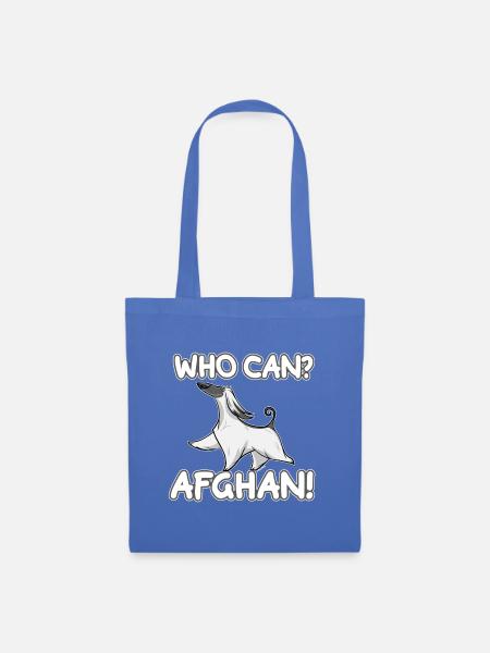 Wer kann Afghan III - Stoffbeutel - Hellblau