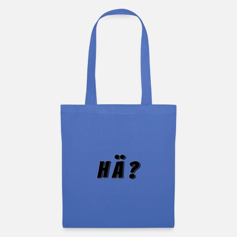Hä? - Stoffbeutel - Hellblau