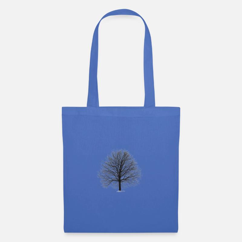 Baum - Stoffbeutel - Hellblau