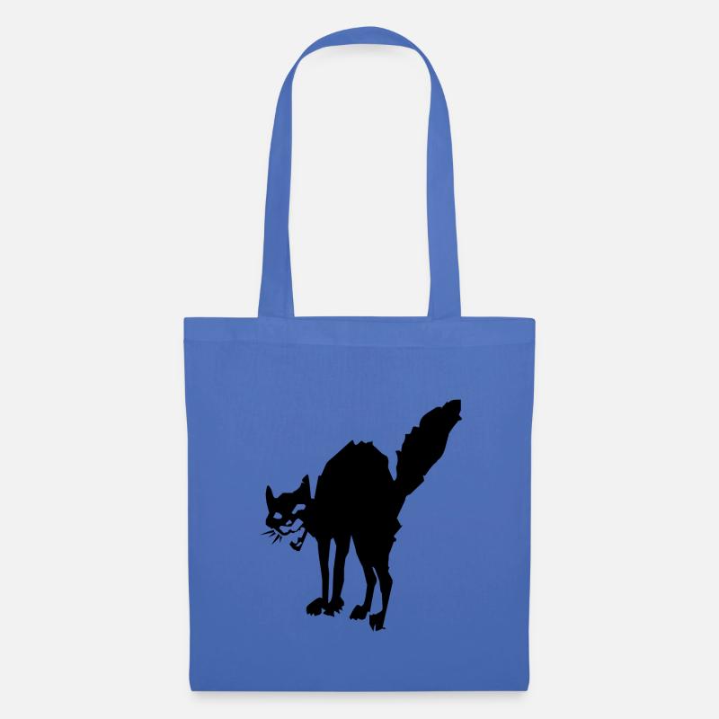 Anarchy Cat - Tote Bag - light blue