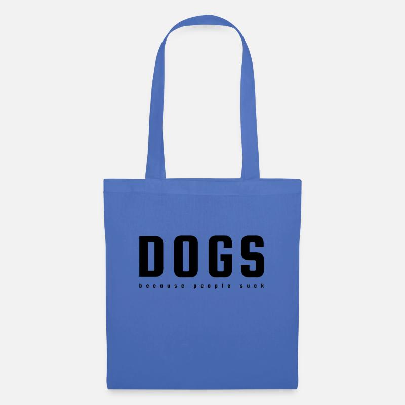 DOGS - Stoffbeutel - Hellblau