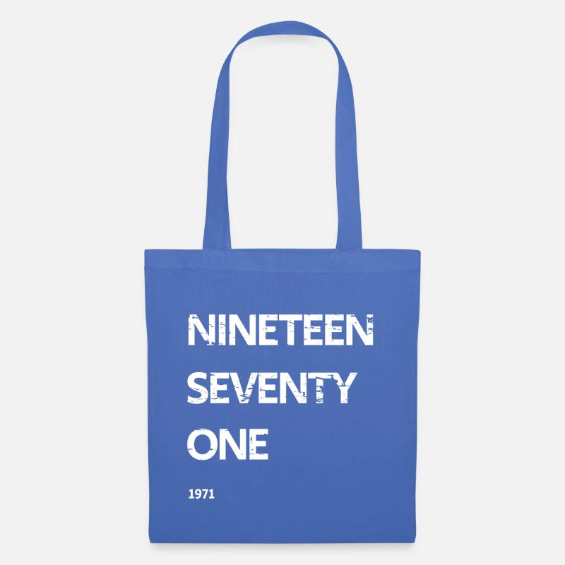 Nineteen Seventy One - Stoffbeutel - Hellblau