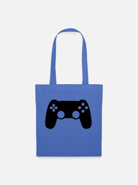Gamepad - Stoffbeutel - Hellblau