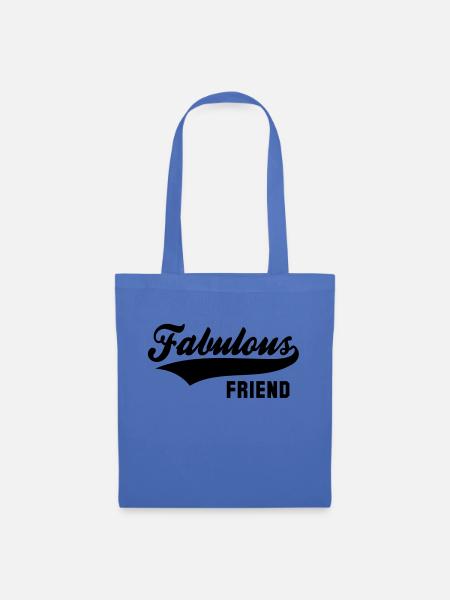 Fabulous FRIEND - Stoffbeutel - Hellblau