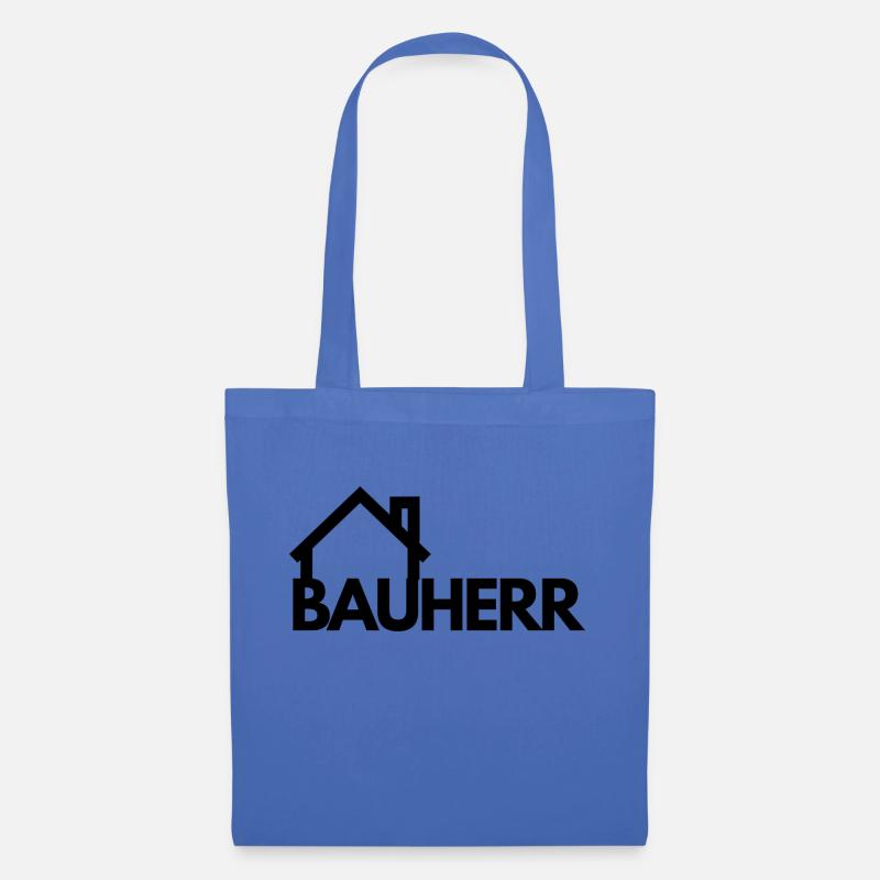 BauHerr - Stoffbeutel - Hellblau