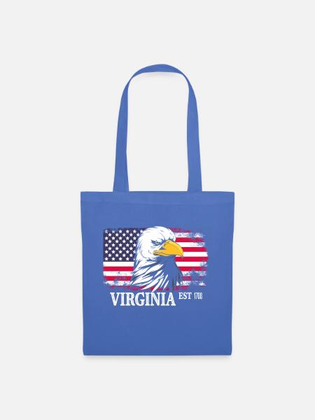 Virginia - Stoffbeutel - Hellblau