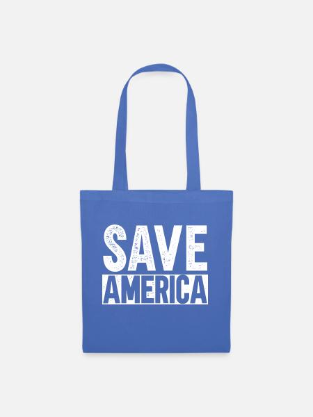 Save America - Stoffbeutel - Hellblau