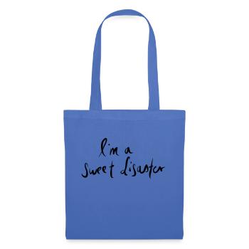 iam a sweet disaster - Stoffbeutel - Hellblau - Vorne