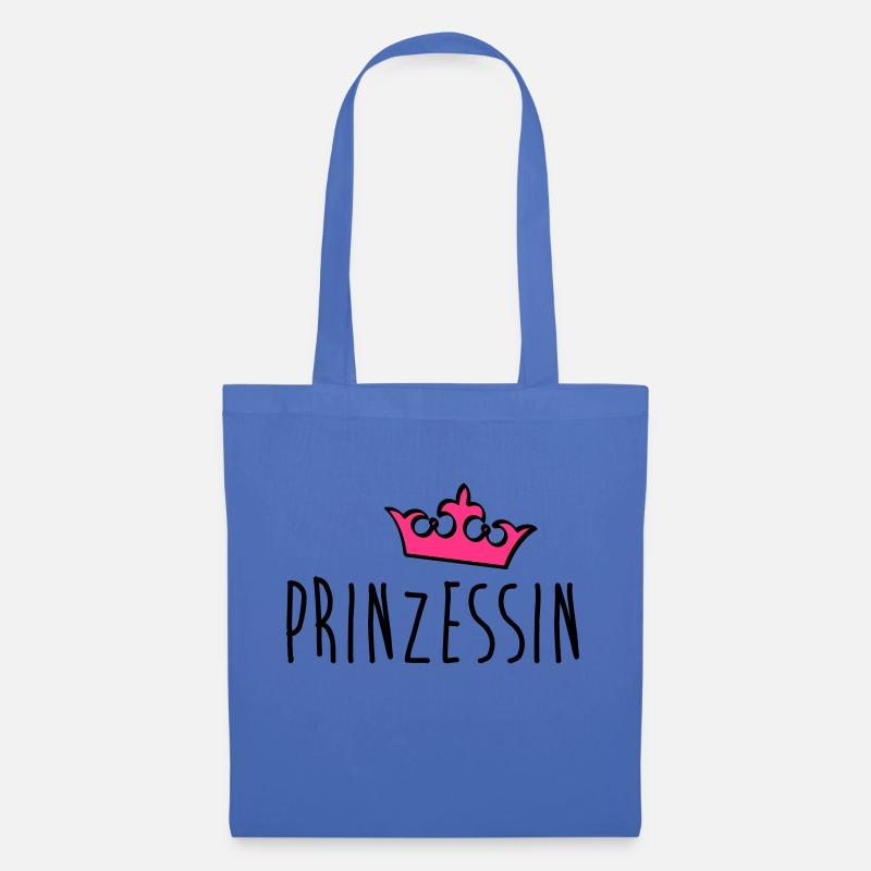 prinzessin - Stoffbeutel - Hellblau