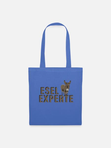 Esel Experte - Stoffbeutel - Hellblau