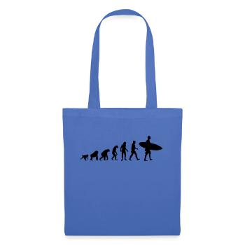 Evolution homme surf - Sac en tissu - bleu pâle - Devant