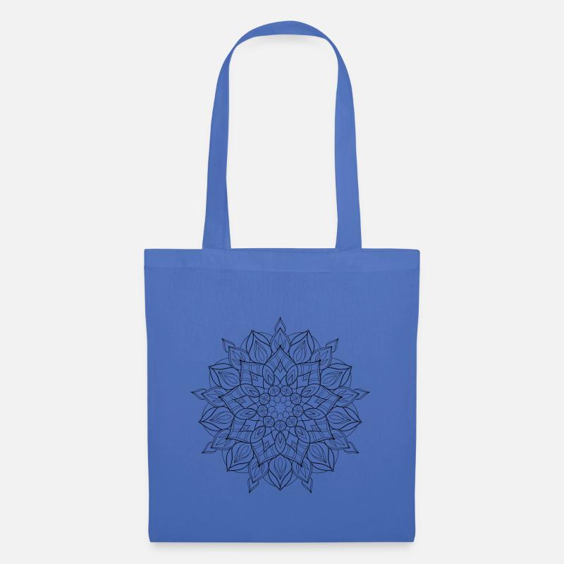 Mandala - Stoffbeutel - Hellblau