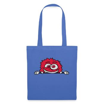 Nervous breakdown monster shield crazy - Tote Bag - light blue - Front