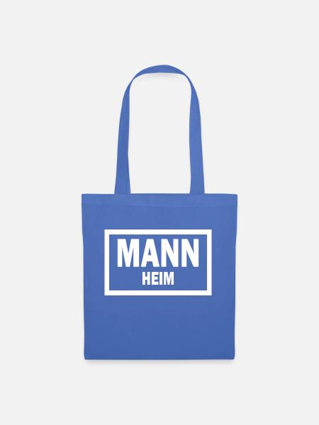 Mannheim Monnem Mannheimat - Stoffbeutel - Hellblau
