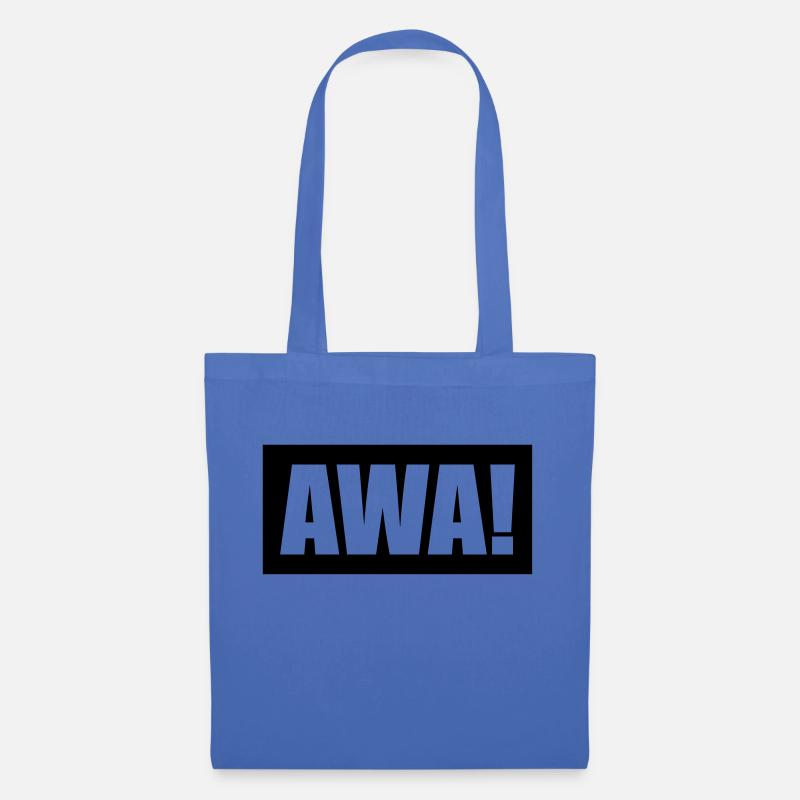 Awa - Stoffbeutel - Hellblau